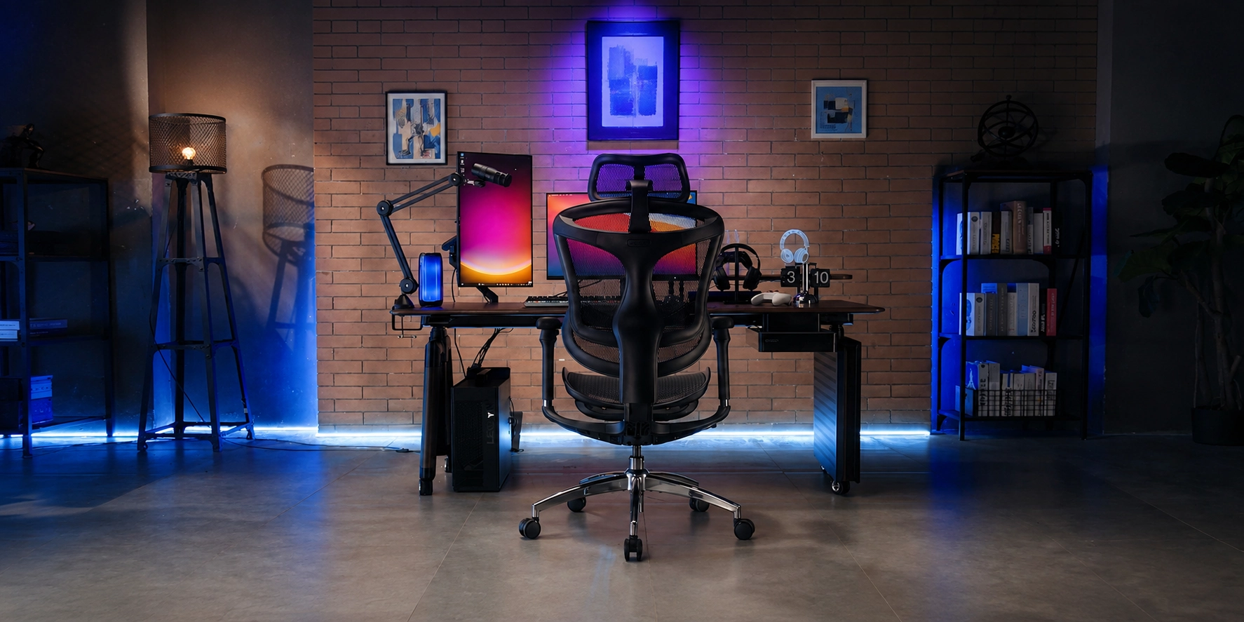Sihoo Doro C300 ergonomic office chair in a home office